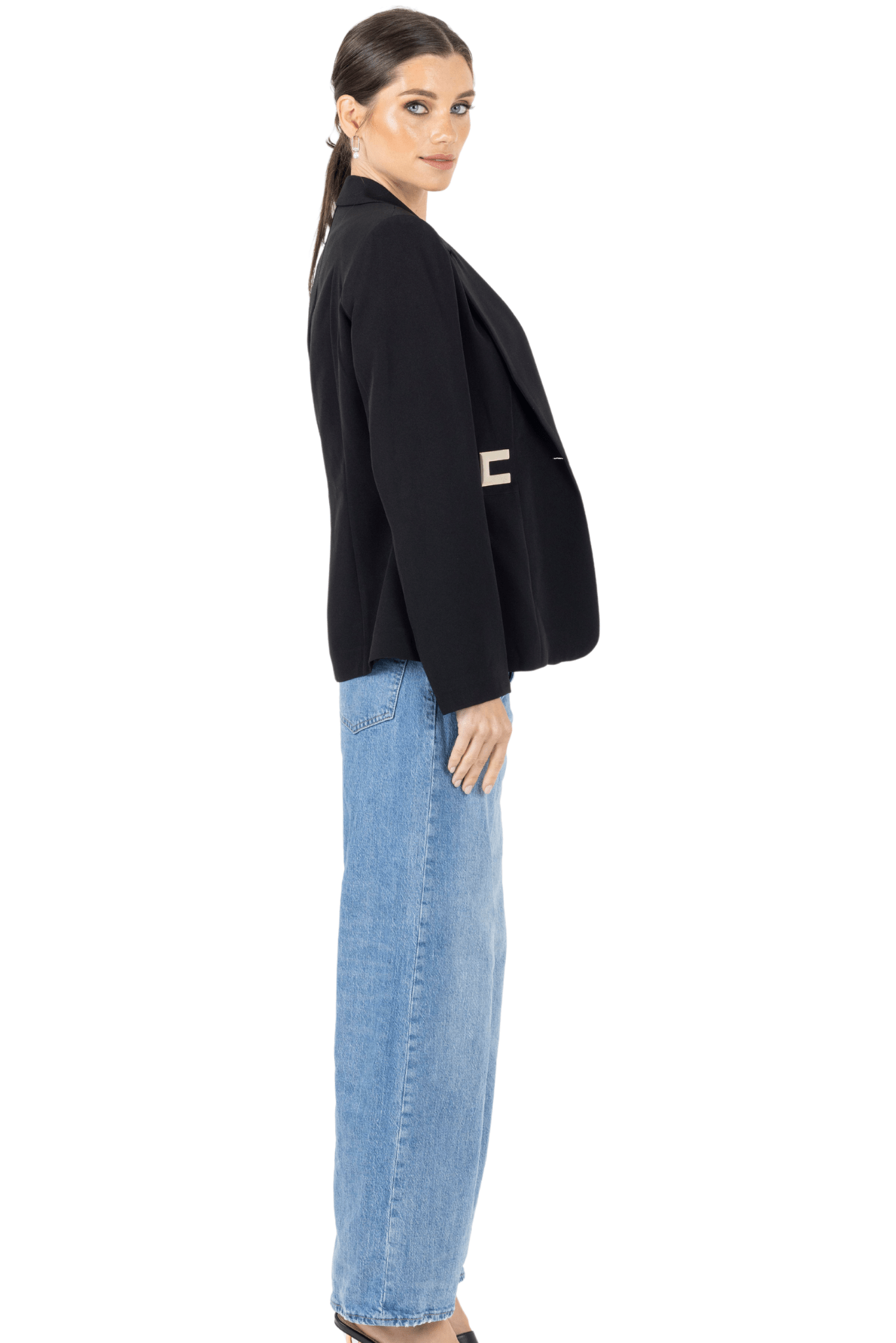 Richie Women Blazer - Black