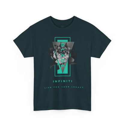 Flora Essence Aqua Teal TX Floral T-Shirt-0