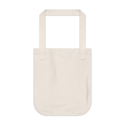 Organic Canvas Tote Bag with 'Eastern Light Wildflowers' I Original Artwork by American Artist Barbara Cleary-1