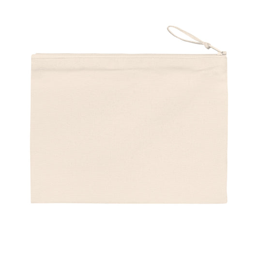 'Mother of the Bride' Eco-Friendly Pouch I Bridal Collection I with 'Hibiscus' Original Artwork by American Artist Barbara Cleary