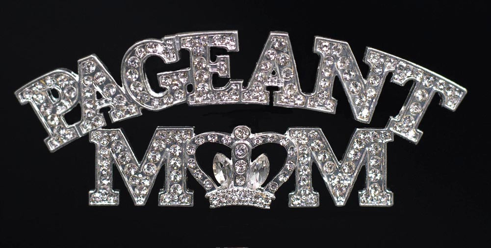 #16523 - Pageant Mom Pave Pin
