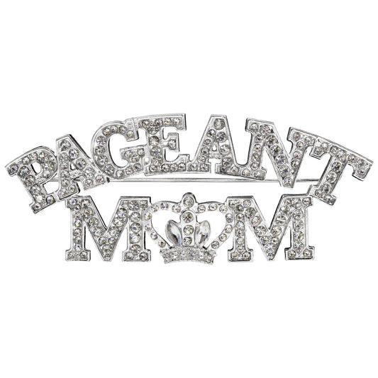 #16523 - Pageant Mom Pave Pin