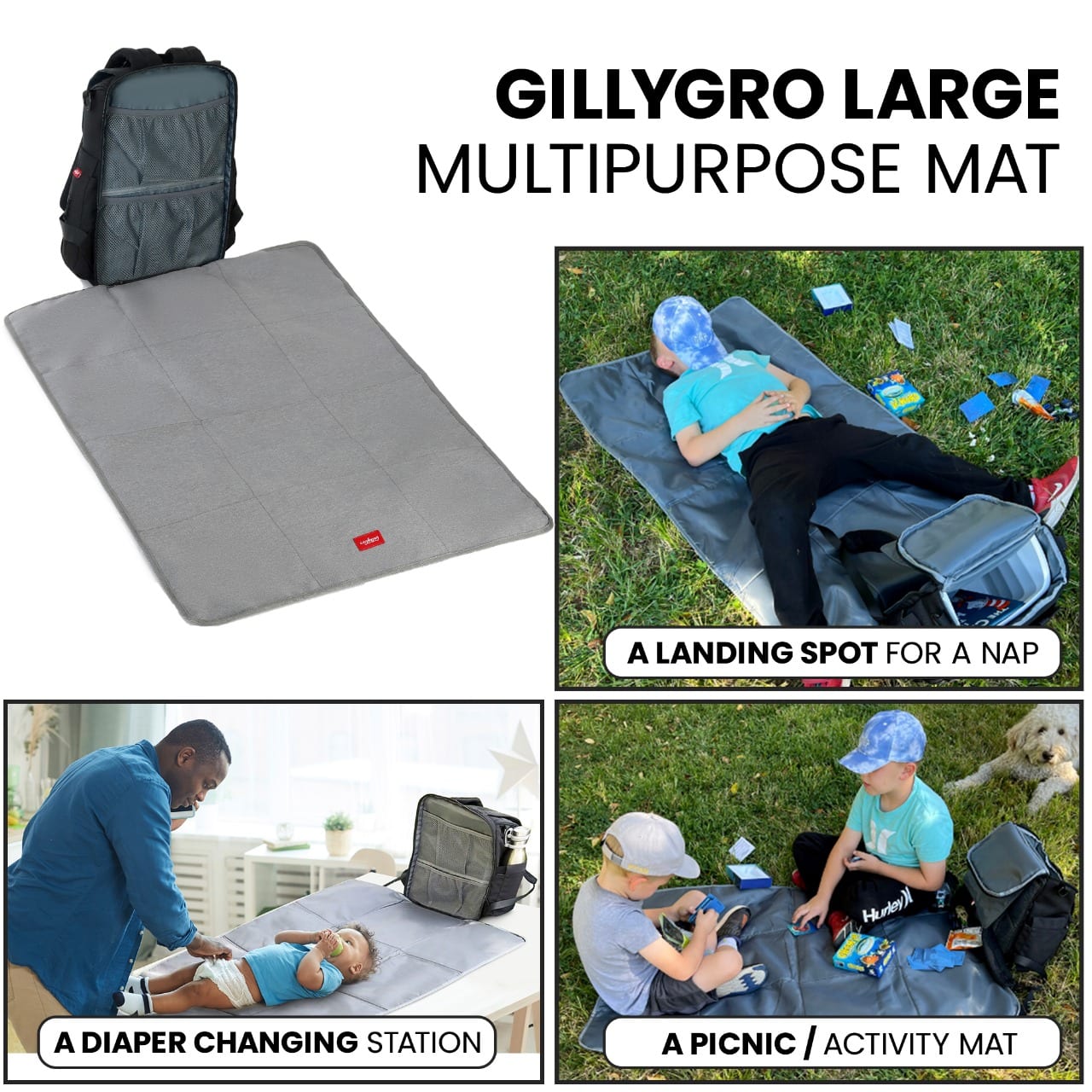 GillyGro Pro Backpack Bundle – The Do-It-All Backpack for Working Parents on the Go!-2