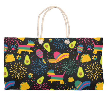 Taco Pawty Weekender Tote-1