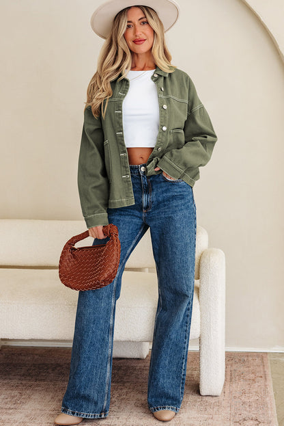 Isabella Collared Front Boyfriend Jacket-3
