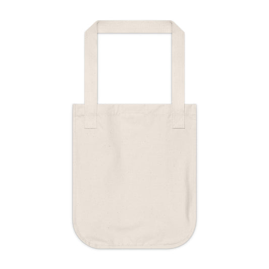 Organic Canvas Tote Bag with 'Sunflowers' Floral I Original Artwork by American Artist Barbara Cleary