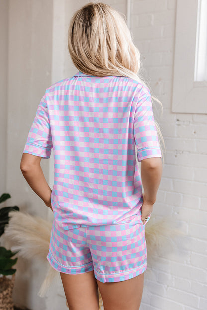 Miley Short Sleeve Pajamas Set-1