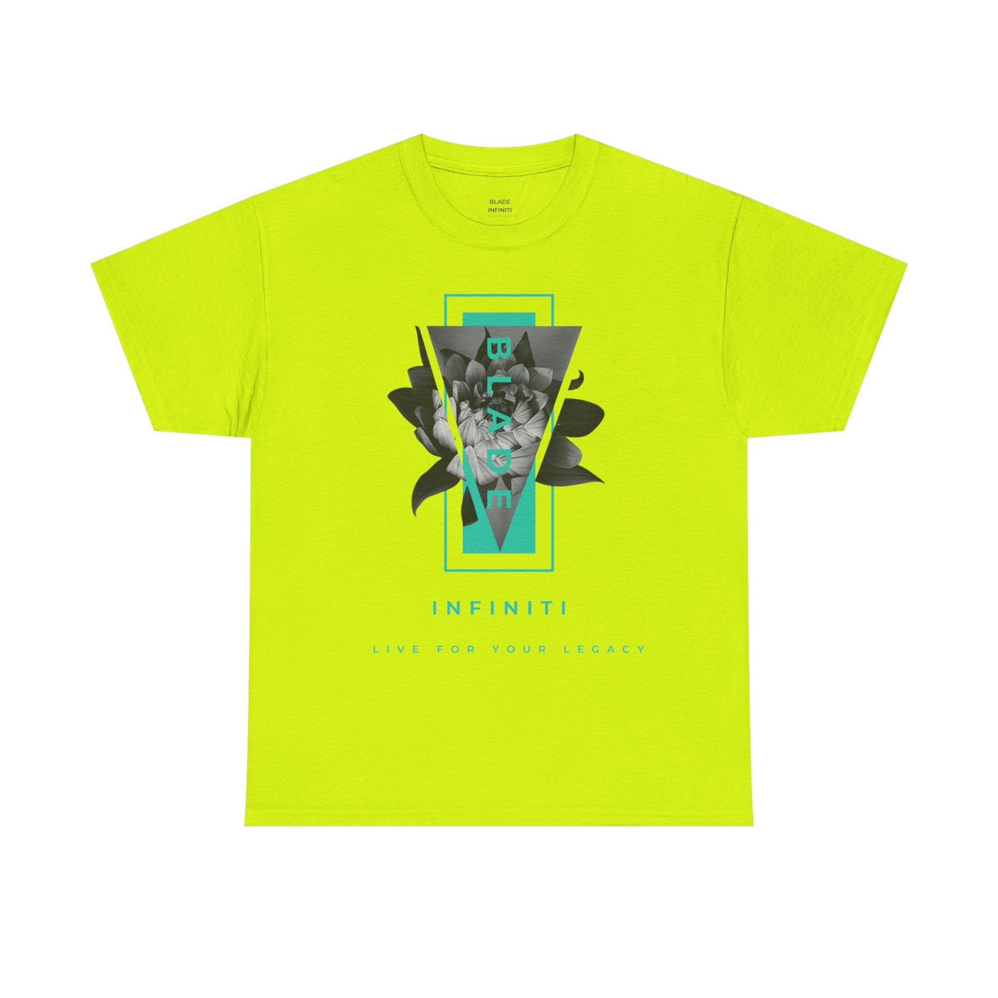 Flora Essence Aqua Teal TX Floral T-Shirt-3