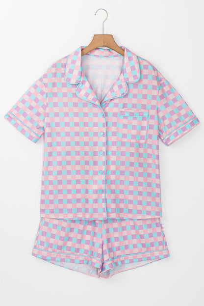 Miley Short Sleeve Pajamas Set-3