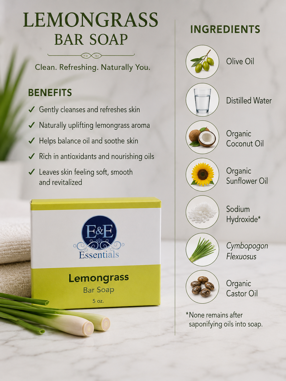 Lemongrass Bar Soap-1