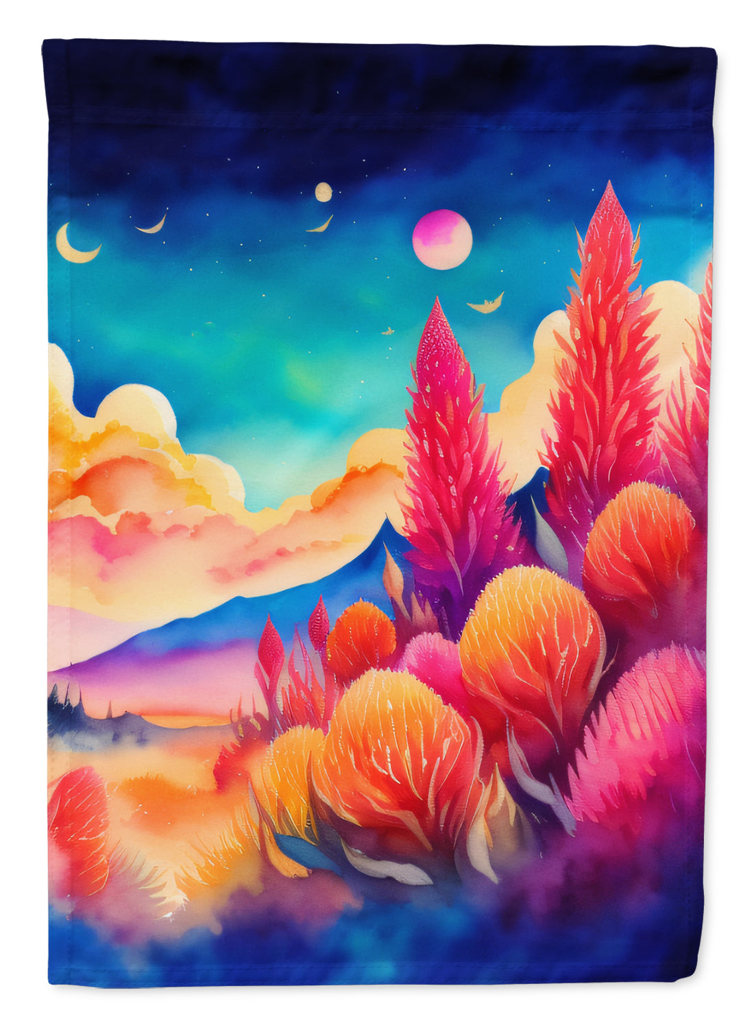 Celosia in Color Garden Flag