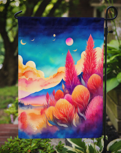 Celosia in Color Garden Flag