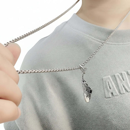 Hipster hip-hop pendant necklace Men And Women Hipster Ins Pendant