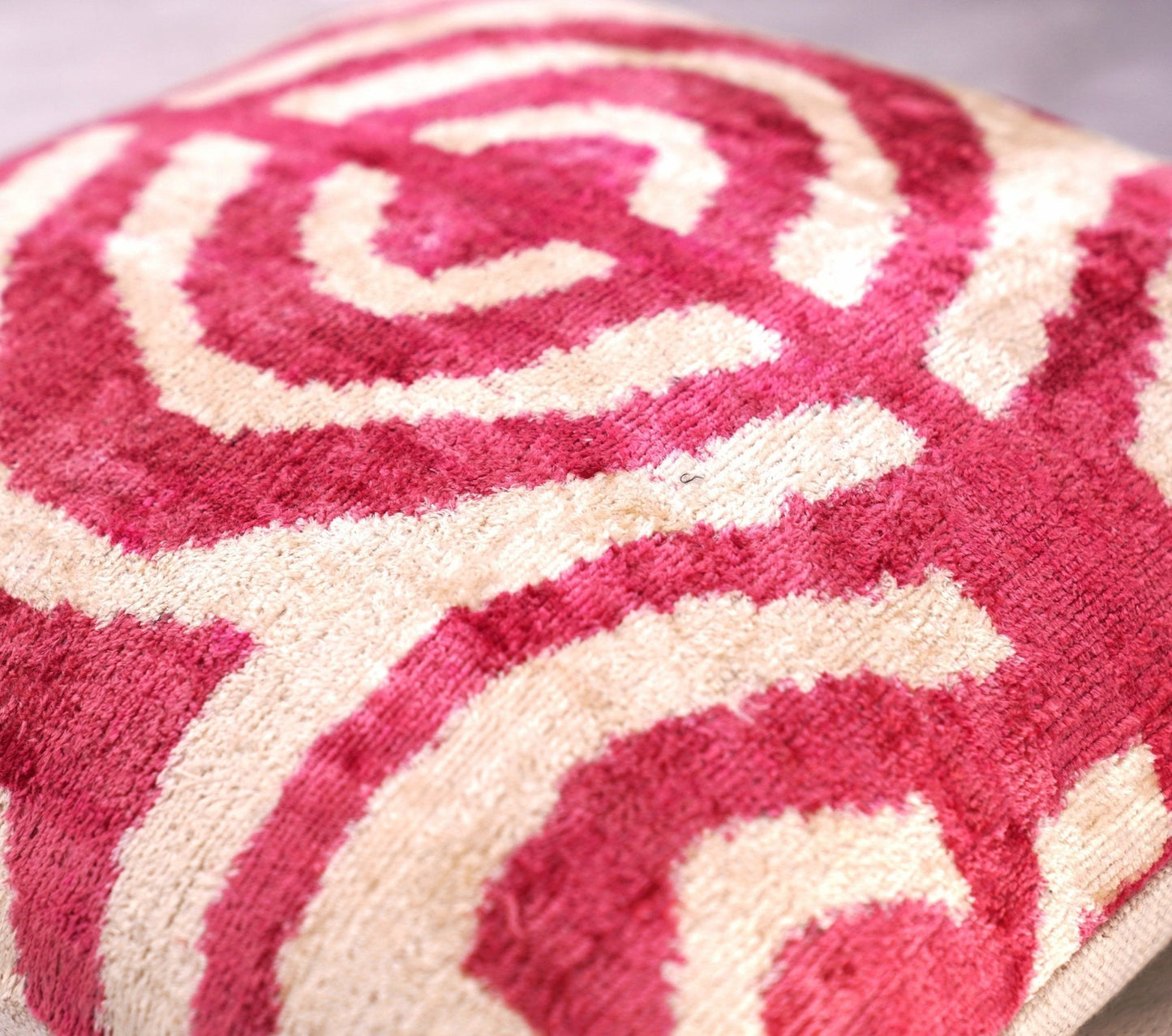 Canvello Tiger Print Pinkish Red Throw Pillows - 16x16 inch-3