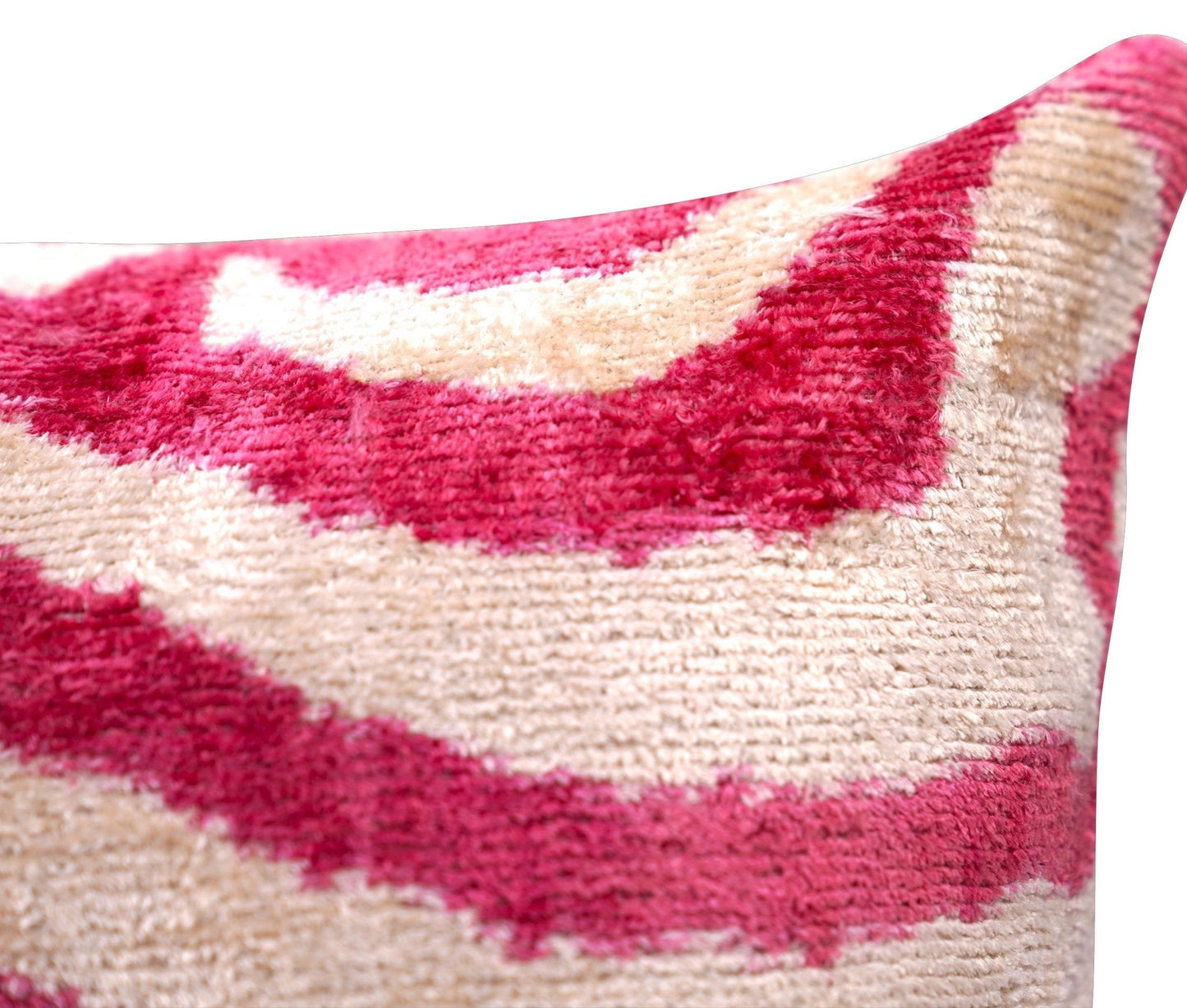 Canvello Tiger Print Pinkish Red Throw Pillows - 16x16 inch-2