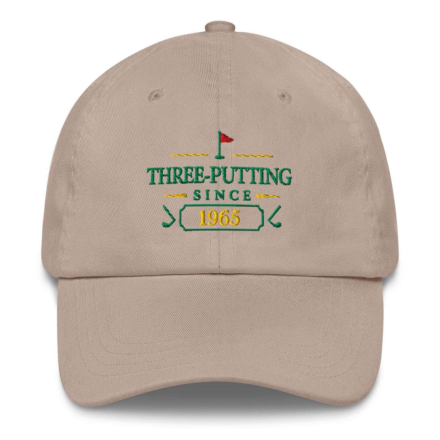 Three-Putting Since "Year" - Custom Dad hat