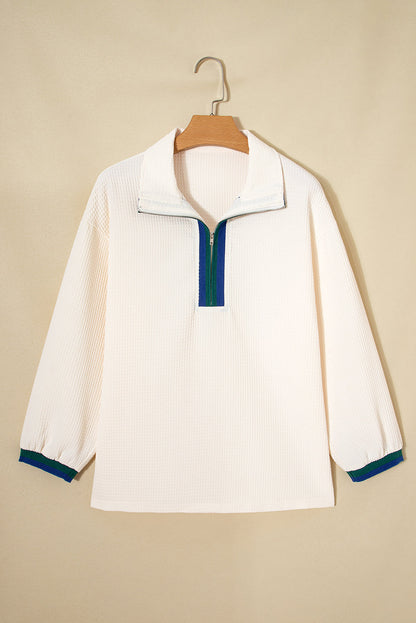 Naya Polo Zip Up Jumper-0