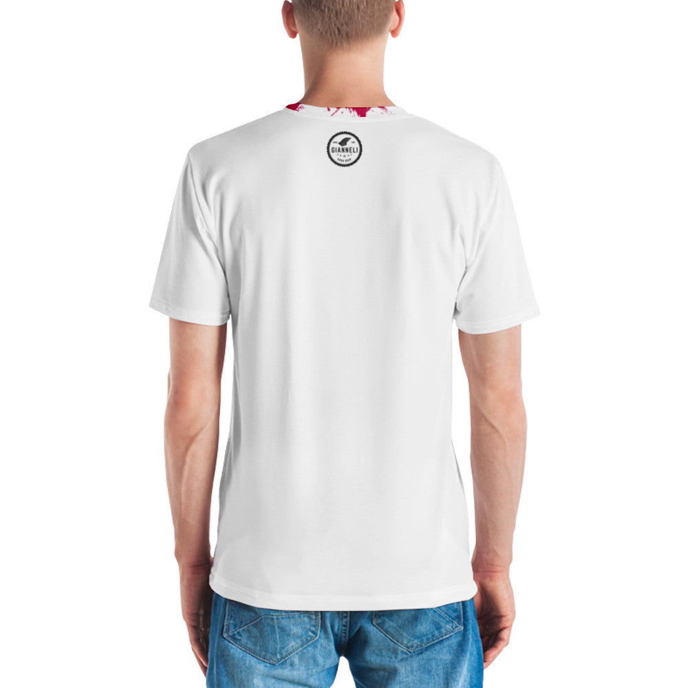 RETRO SAXOPHONΕ Men's t-shirt by Gianneli-2