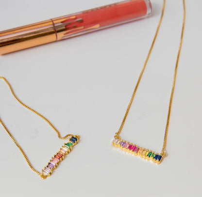 ROSY Bar Necklace-2