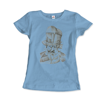 Juan Gris Man with Opera Hat 1912 artwork t-shirt