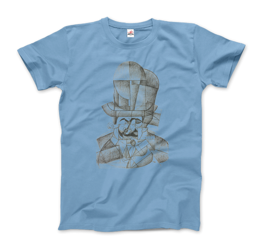Juan Gris Man with Opera Hat 1912 artwork t-shirt