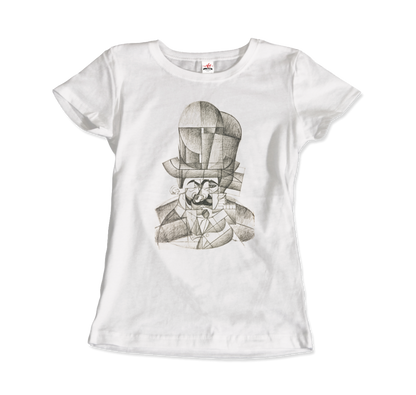 Juan Gris Man with Opera Hat 1912 artwork t-shirt