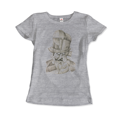 Juan Gris Man with Opera Hat 1912 artwork t-shirt