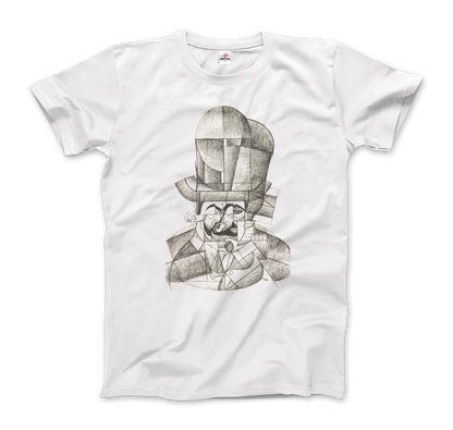 Juan Gris Man with Opera Hat 1912 artwork t-shirt