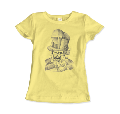 Juan Gris Man with Opera Hat 1912 artwork t-shirt