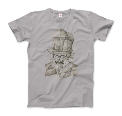 Juan Gris Man with Opera Hat 1912 artwork t-shirt