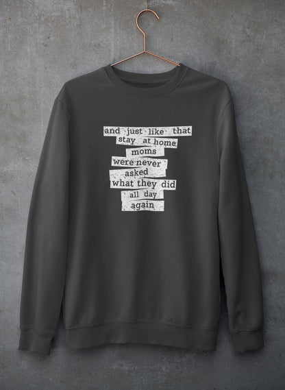 Stay At Home Mom Sweat Shirt-1