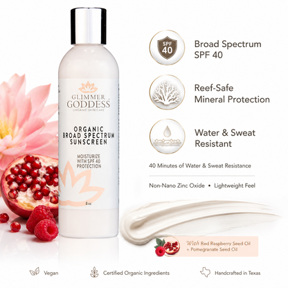 Organic Reef-Safe Sunscreen – Broad Spectrum SPF 40-0